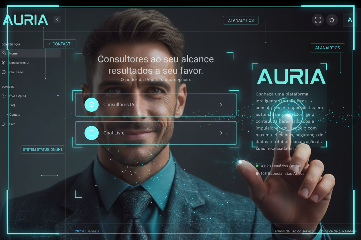 AI technology and robots concept 2